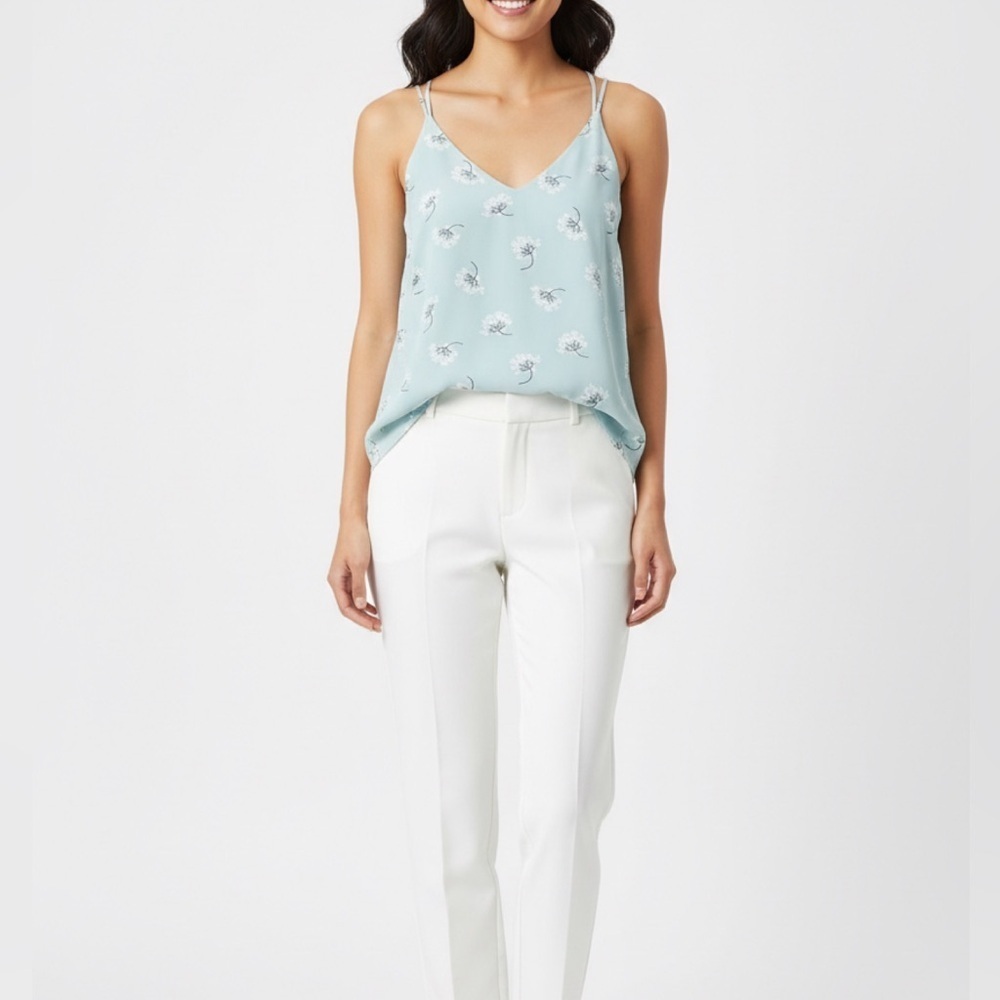 LOFT Women's Light Blue Dandelion Camisole